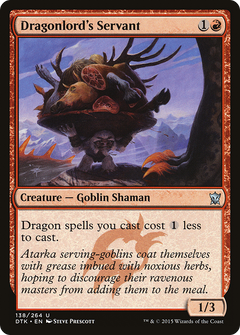 Dragonlord's Servant [Dragons of Tarkir]-1