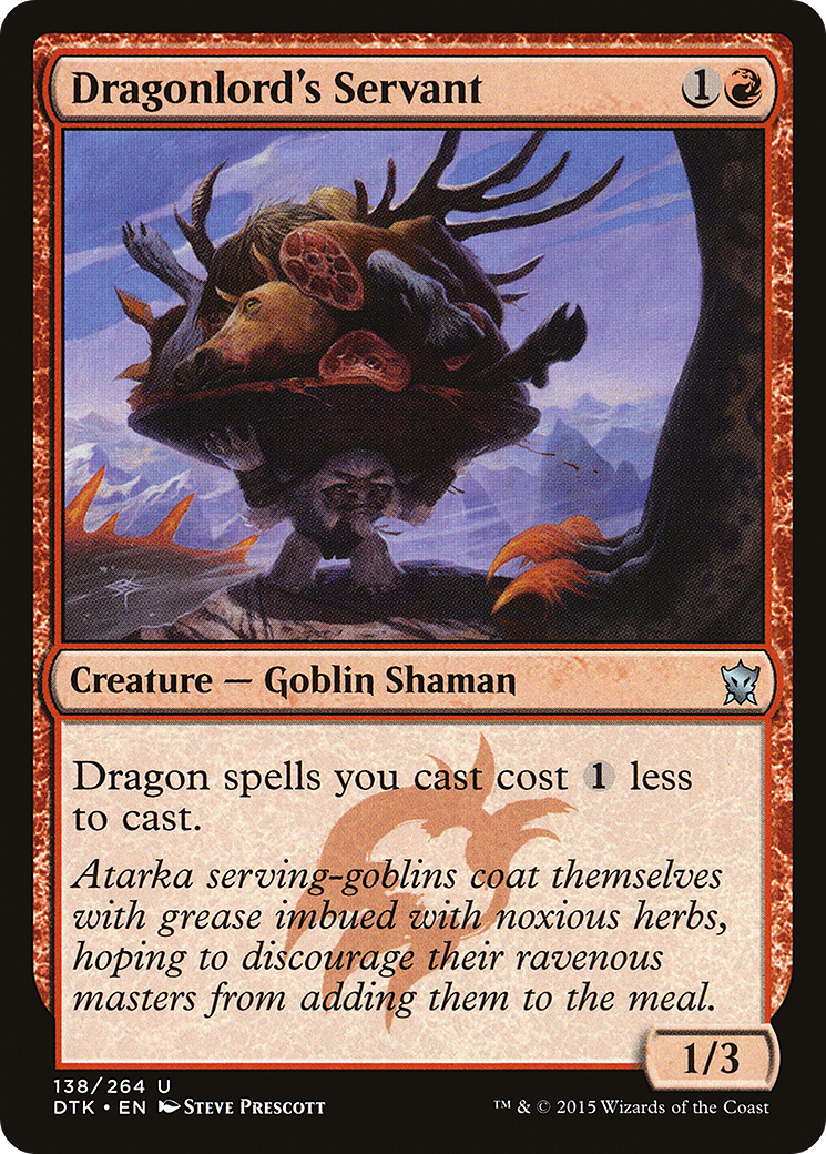 Dragonlord's Servant [Dragons of Tarkir]-1