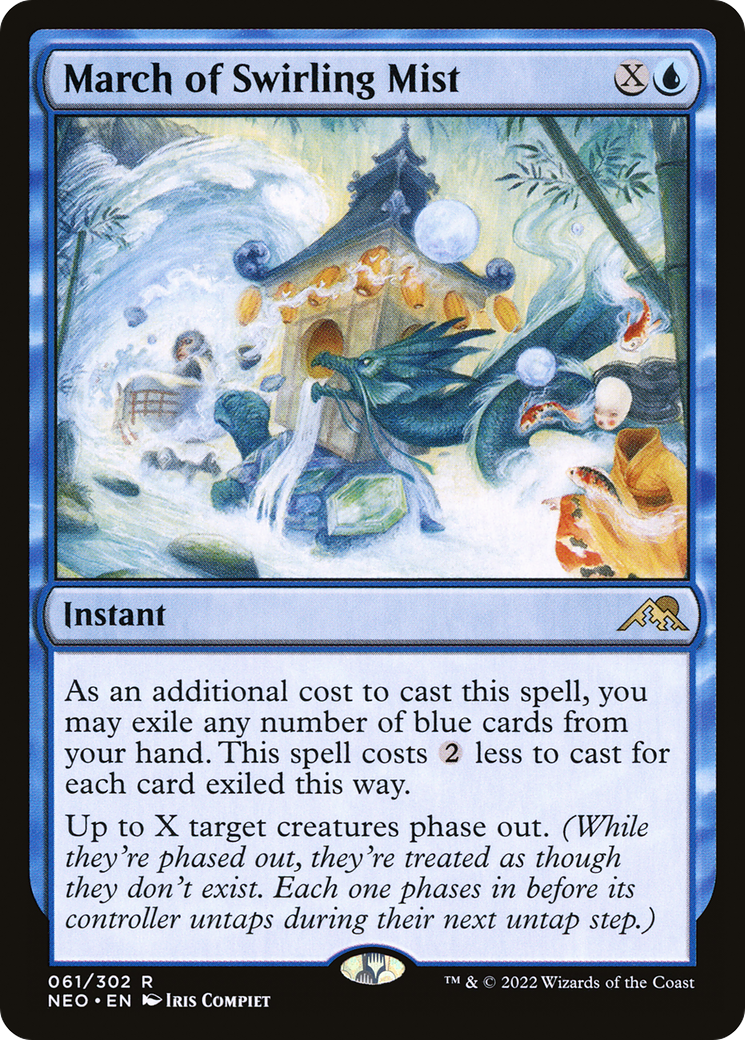 March of Swirling Mist [Kamigawa: Neon Dynasty]-1