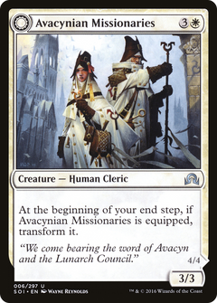 Avacynian Missionaries // Lunarch Inquisitors [Shadows over Innistrad]-4