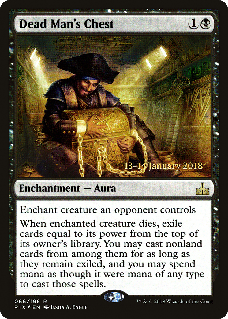 Dead Man's Chest [Rivals of Ixalan Prerelease Promos]-1