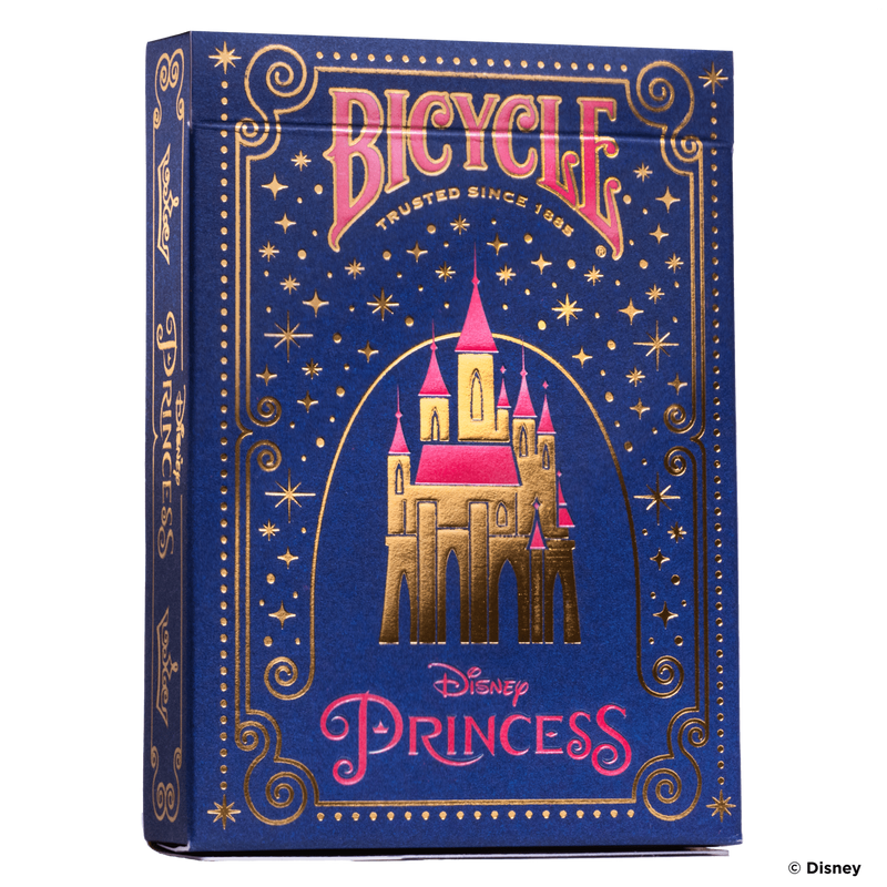 Bicycle Disney Princess Pink/Navy Mix Playing Cards Display (6)