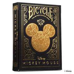 Bicycle Disney Black & Gold Mickey Playing Cards-1