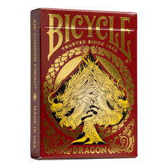 Bicycle Red Dragon Playing Cards