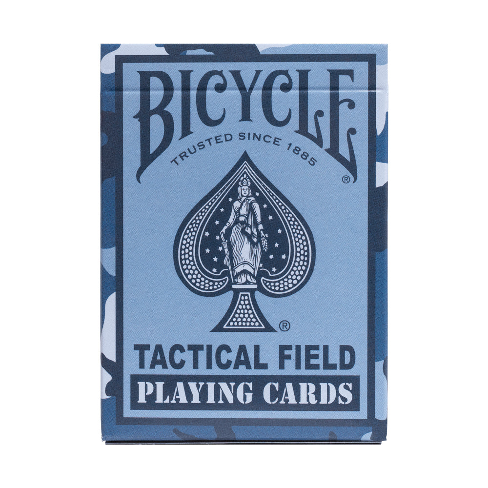 Bicycle Tactical Field 2024 (Mixed Inner) Navy and Blackout Playing Cards