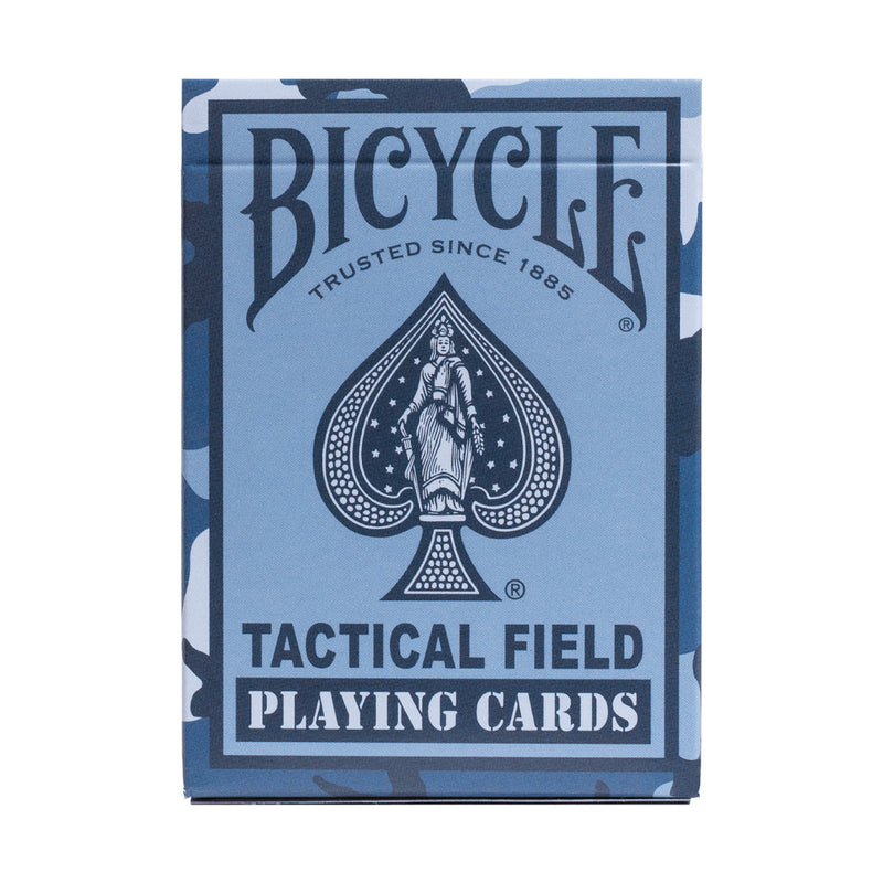 Bicycle Tactical Field 2024 (Mixed Inner) Navy and Blackout Playing Cards