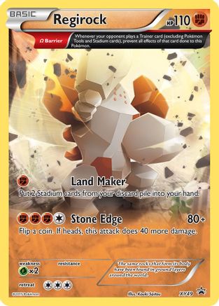 Regirock (XY49) [XY: Black Star Promos]-1