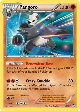 Pangoro (XY50) [XY: Black Star Promos]-1