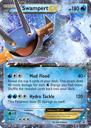Swampert EX (XY55) [XY: Black Star Promos]-1
