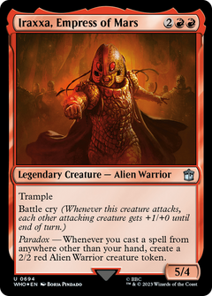 Iraxxa, Empress of Mars (Surge Foil) [Doctor Who]-1