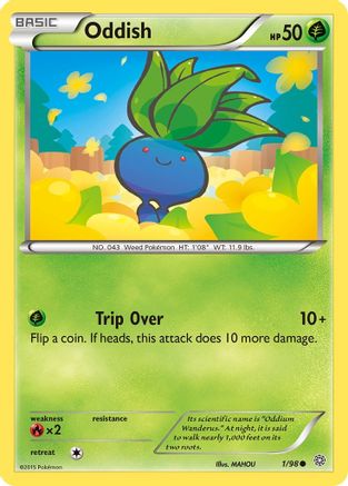 Oddish (1/98) [XY: Ancient Origins]-1