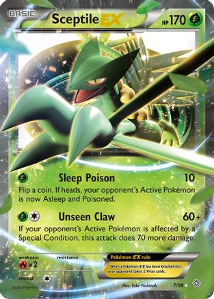 Sceptile EX (7/98) [XY: Ancient Origins]-1