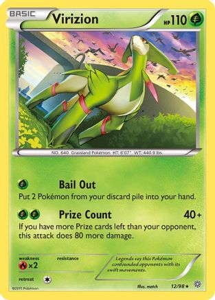 Virizion (12/98) [XY: Ancient Origins]-1