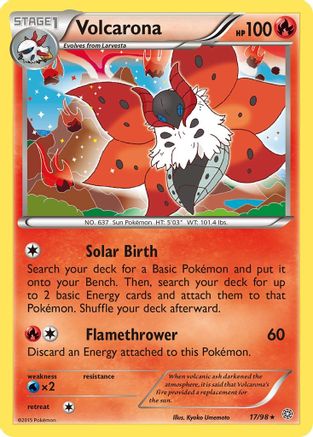 Volcarona (17/98) [XY: Ancient Origins]-1