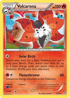 Volcarona (17/98) [XY: Ancient Origins]-1