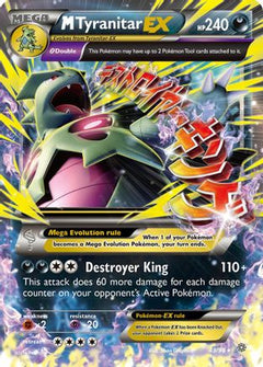 M Tyranitar EX (43/98) [XY: Ancient Origins]-1
