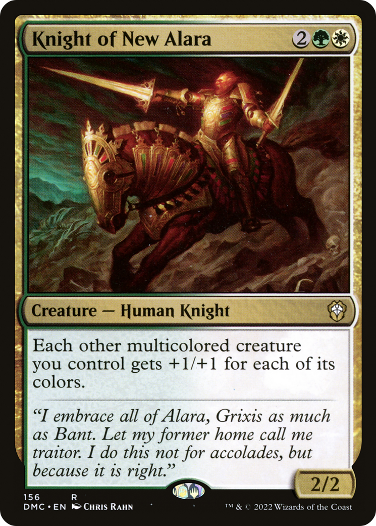 Knight of New Alara [Dominaria United Commander]-1