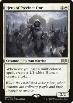 Hero of Precinct One (Promo Pack) [Ravnica Allegiance Promos]-1