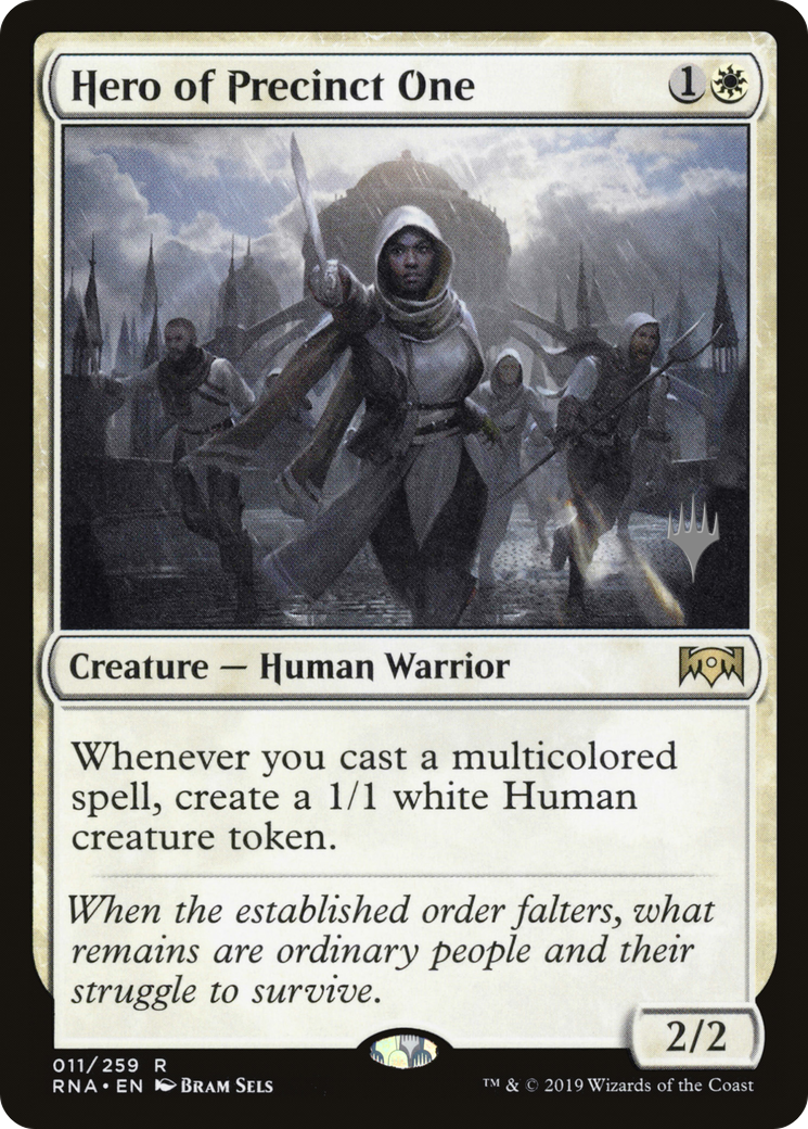 Hero of Precinct One (Promo Pack) [Ravnica Allegiance Promos]-1