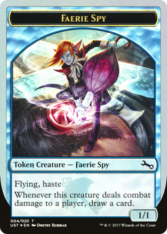 Faerie Spy Token [Unstable Tokens]-1