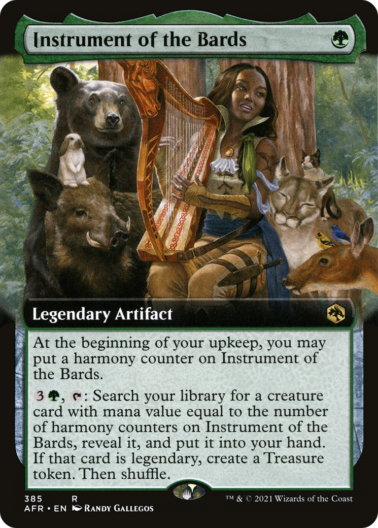 Instrument of the Bards (Extended Art) [Dungeons & Dragons: Adventures in the Forgotten Realms]-1