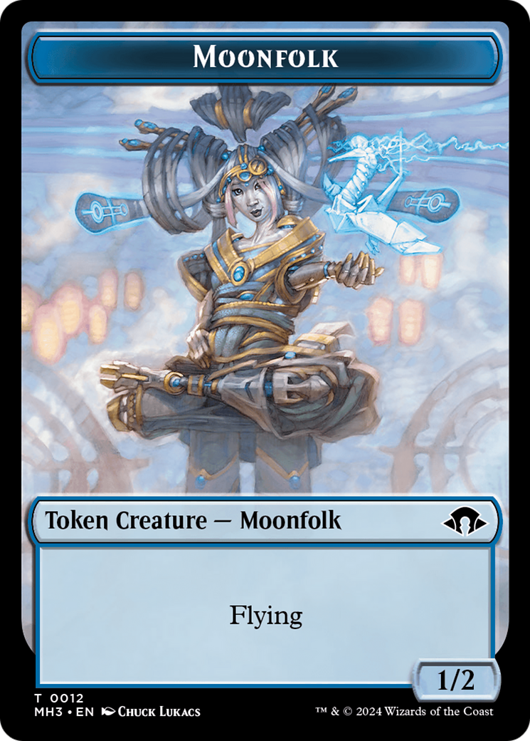 Moonfolk (TMH3-012) - Modern Horizons 3 Tokens-1