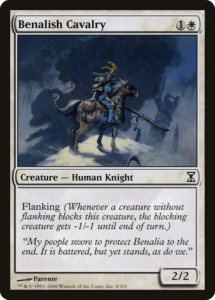 Benalish Cavalry [Time Spiral]-1
