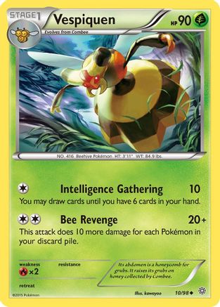 Vespiquen (10/98) [XY: Ancient Origins]-1