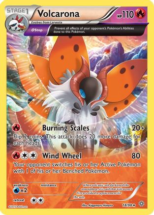 Volcarona (18/98) [XY: Ancient Origins]-1
