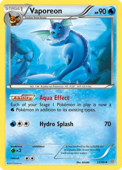 Vaporeon (22/98) [XY: Ancient Origins]-1