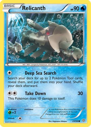 Relicanth (23/98) [XY: Ancient Origins]-1