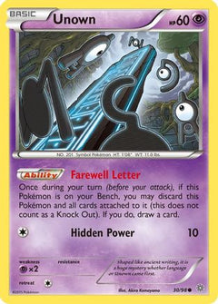 Unown (30/98) [XY: Ancient Origins]-1