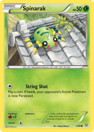 Spinarak (5/98) [XY: Ancient Origins]-1