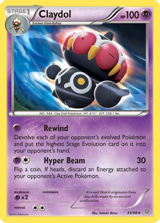 Claydol (33/98) [XY: Ancient Origins]-1