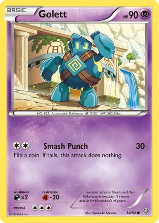 Golett (34/98) [XY: Ancient Origins]-1