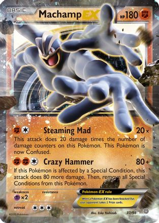 Machamp EX (37/98) [XY: Ancient Origins]-1