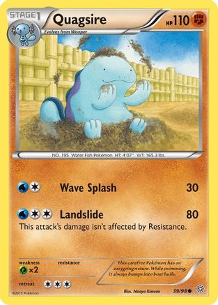 Quagsire (39/98) [XY: Ancient Origins]-1