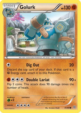 Golurk (41/98) [XY: Ancient Origins]-1