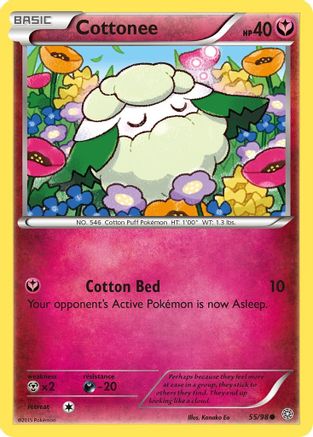 Cottonee (55/98) [XY: Ancient Origins]-1