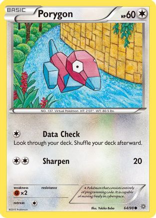 Porygon (64/98) [XY: Ancient Origins]-1