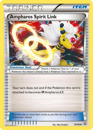 Ampharos Spirit Link (70/98) [XY: Ancient Origins]-1