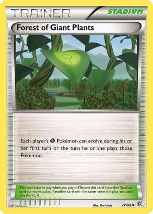 Forest of Giant Plants (74/98) [XY: Ancient Origins]-1