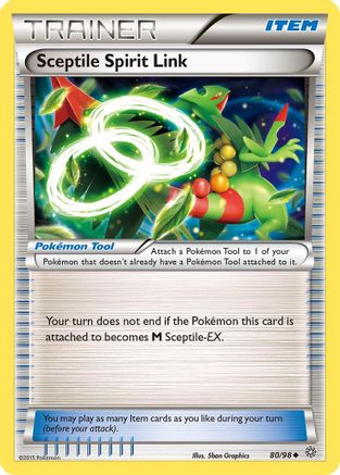 Sceptile Spirit Link (80/98) [XY: Ancient Origins]-1