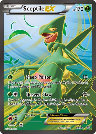 Sceptile EX (84/98) [XY: Ancient Origins]-1