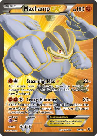Machamp EX (90/98) [XY: Ancient Origins]-1
