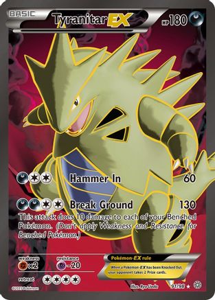 Tyranitar EX (91/98) [XY: Ancient Origins]-1