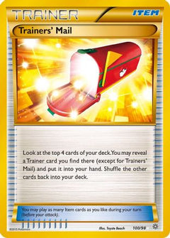 Trainers' Mail (100/98) [XY: Ancient Origins]-1