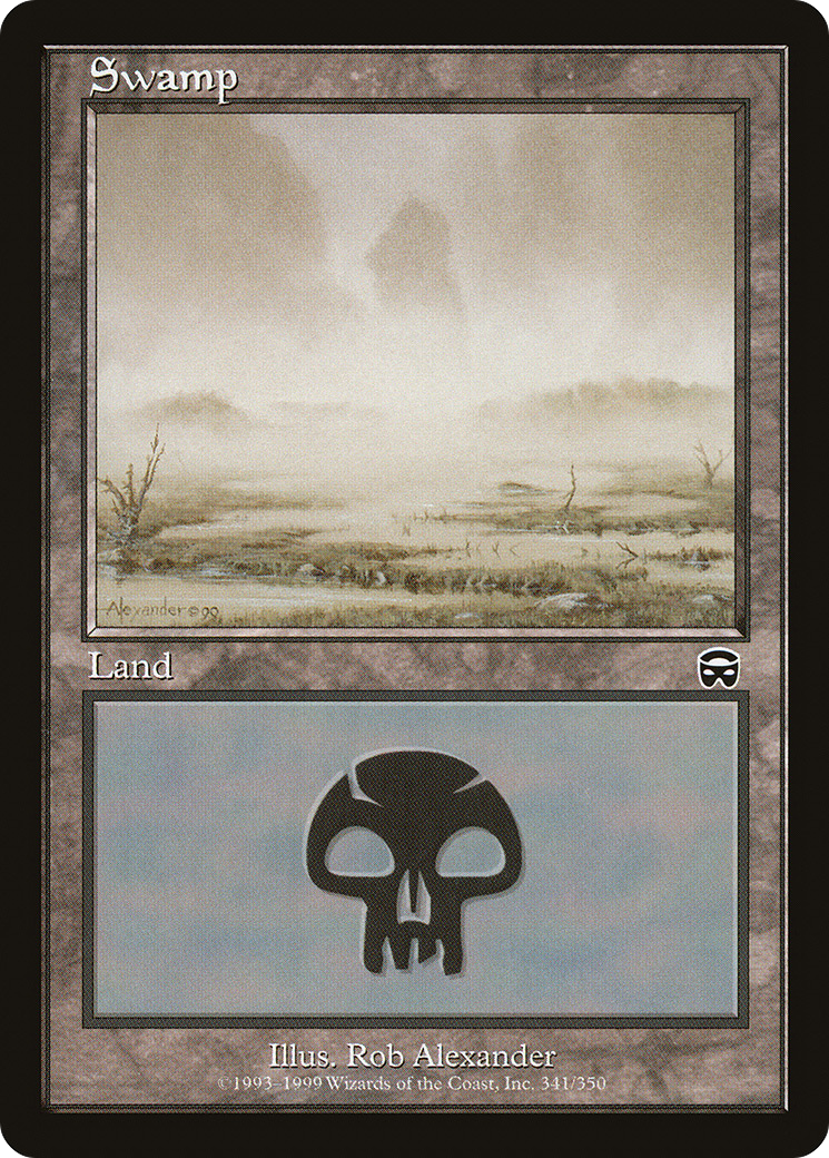 Swamp (341) [Mercadian Masques]-1