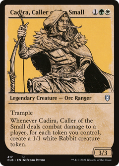 Cadira, Caller of the Small (Showcase) [Commander Legends: Battle for Baldur's Gate]-1
