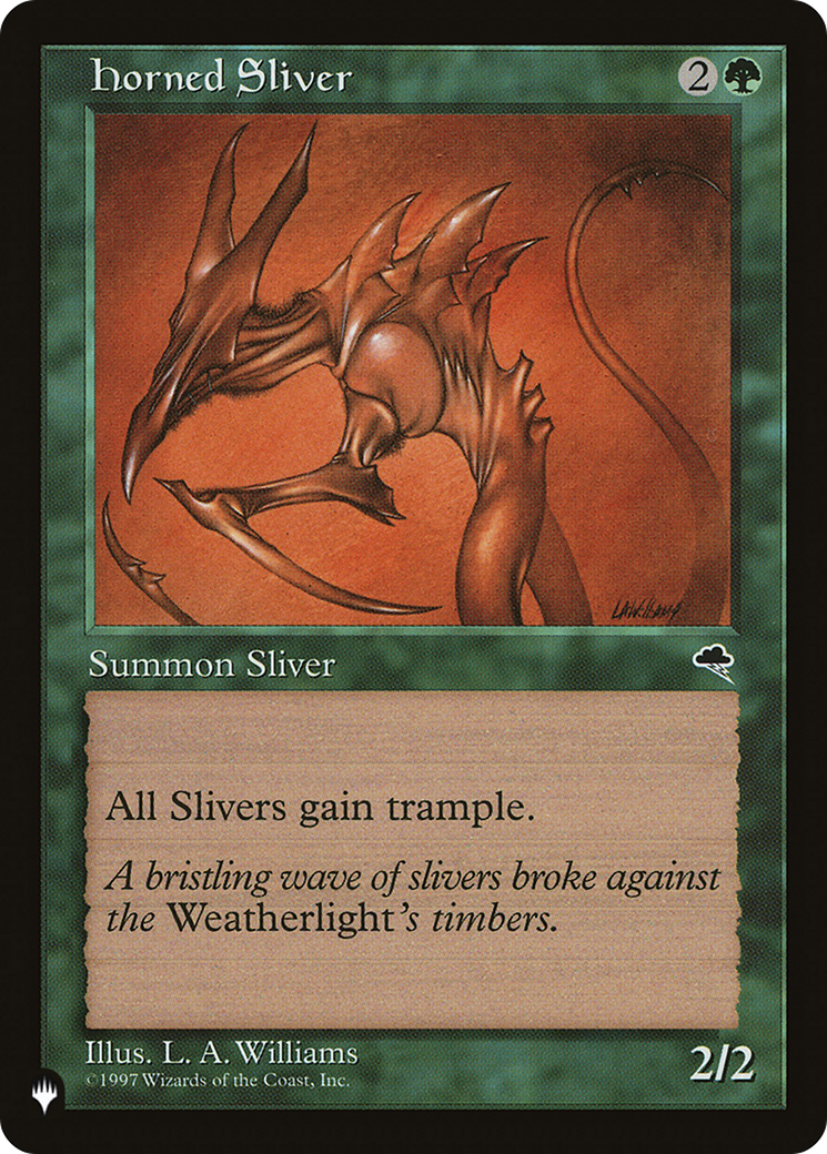 Horned Sliver [The List]-1
